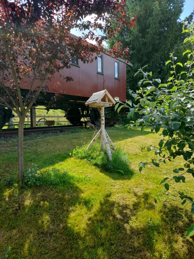 Eisenbahnromantik Im Urlaub Heinsdorfergrund Kültér fotó