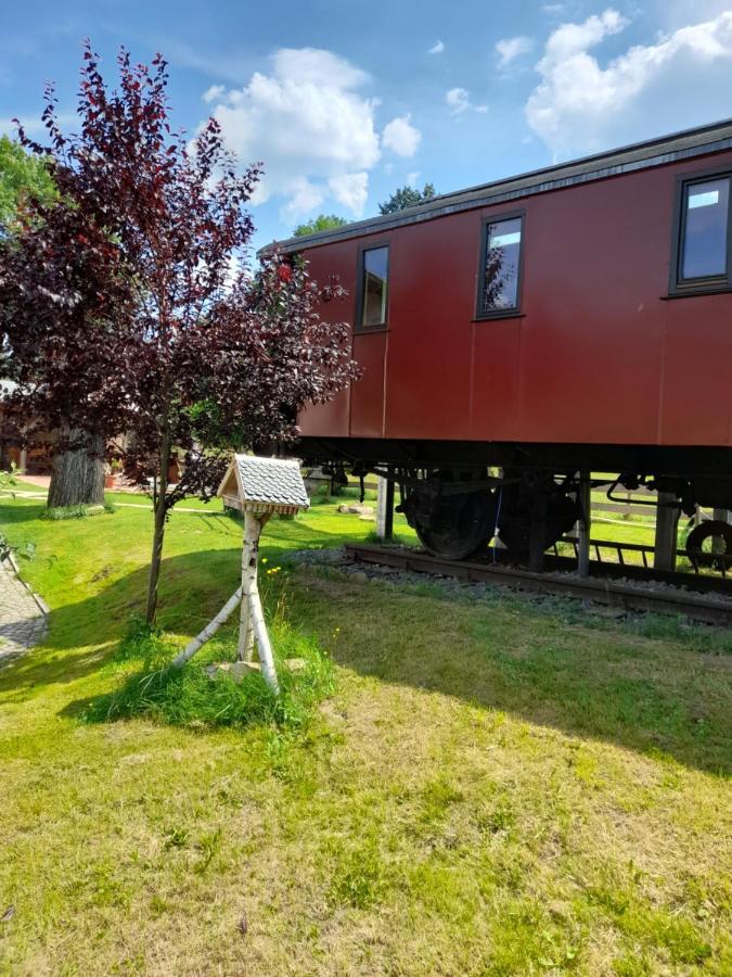 Eisenbahnromantik Im Urlaub Heinsdorfergrund Kültér fotó