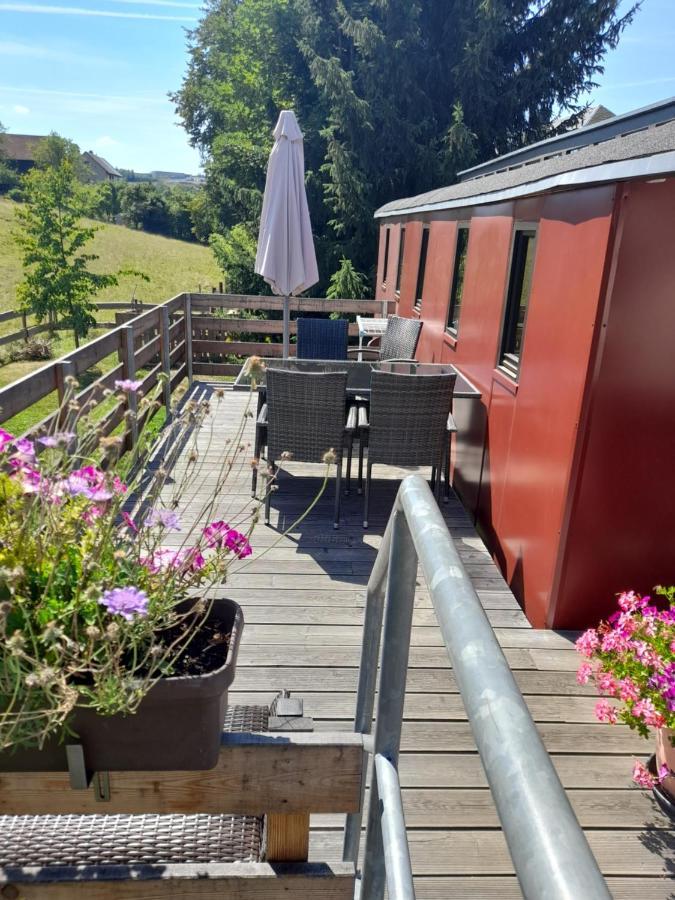 Eisenbahnromantik Im Urlaub Heinsdorfergrund Kültér fotó