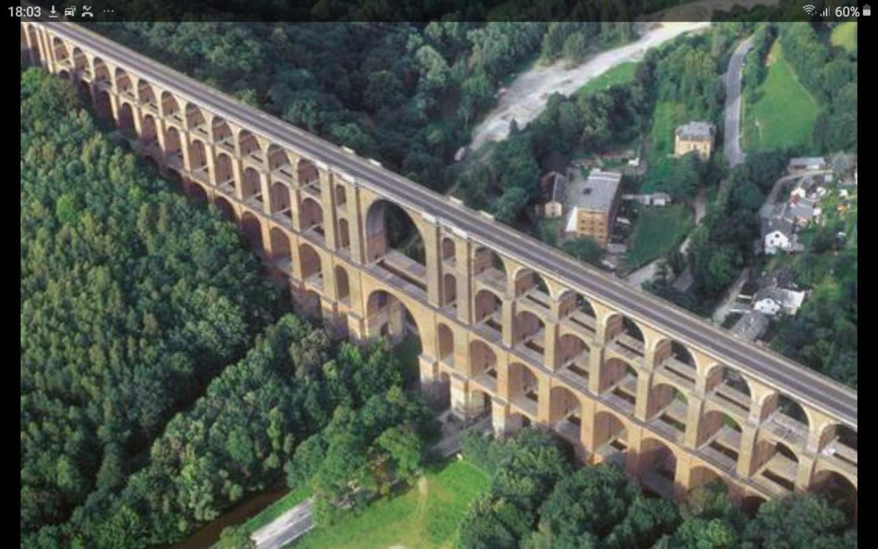 Eisenbahnromantik Im Urlaub Heinsdorfergrund Kültér fotó